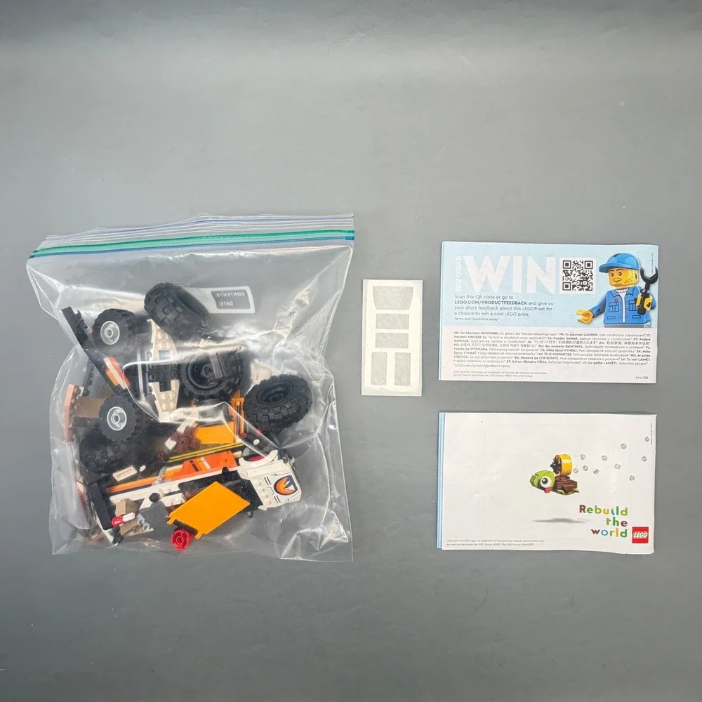 LEGO City 60387 4x4 Off-Roader Adventures Set ~98% CIB w/ Box Manuals